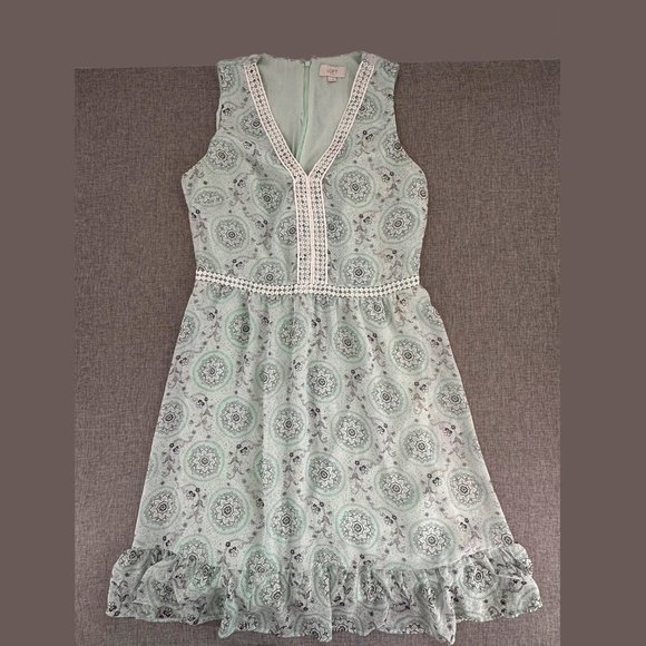 LOFT Mint Green Sleeveless Dress - Picture 1 of 16